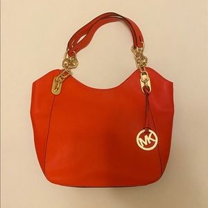 MK Michael Kors NWOT Tangerine Purse